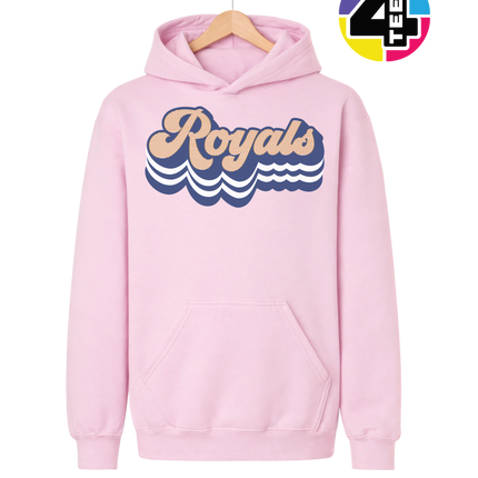 Kansas City Baseball Spangle Youth Hoodie