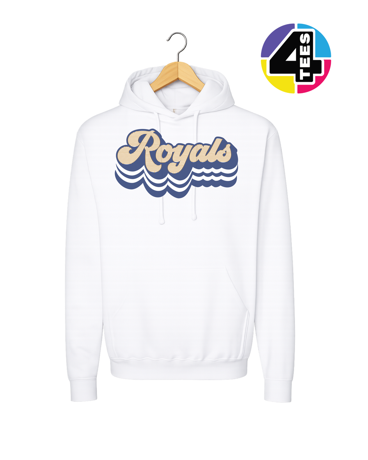 Kansas City Baseball Spangle Hoodie