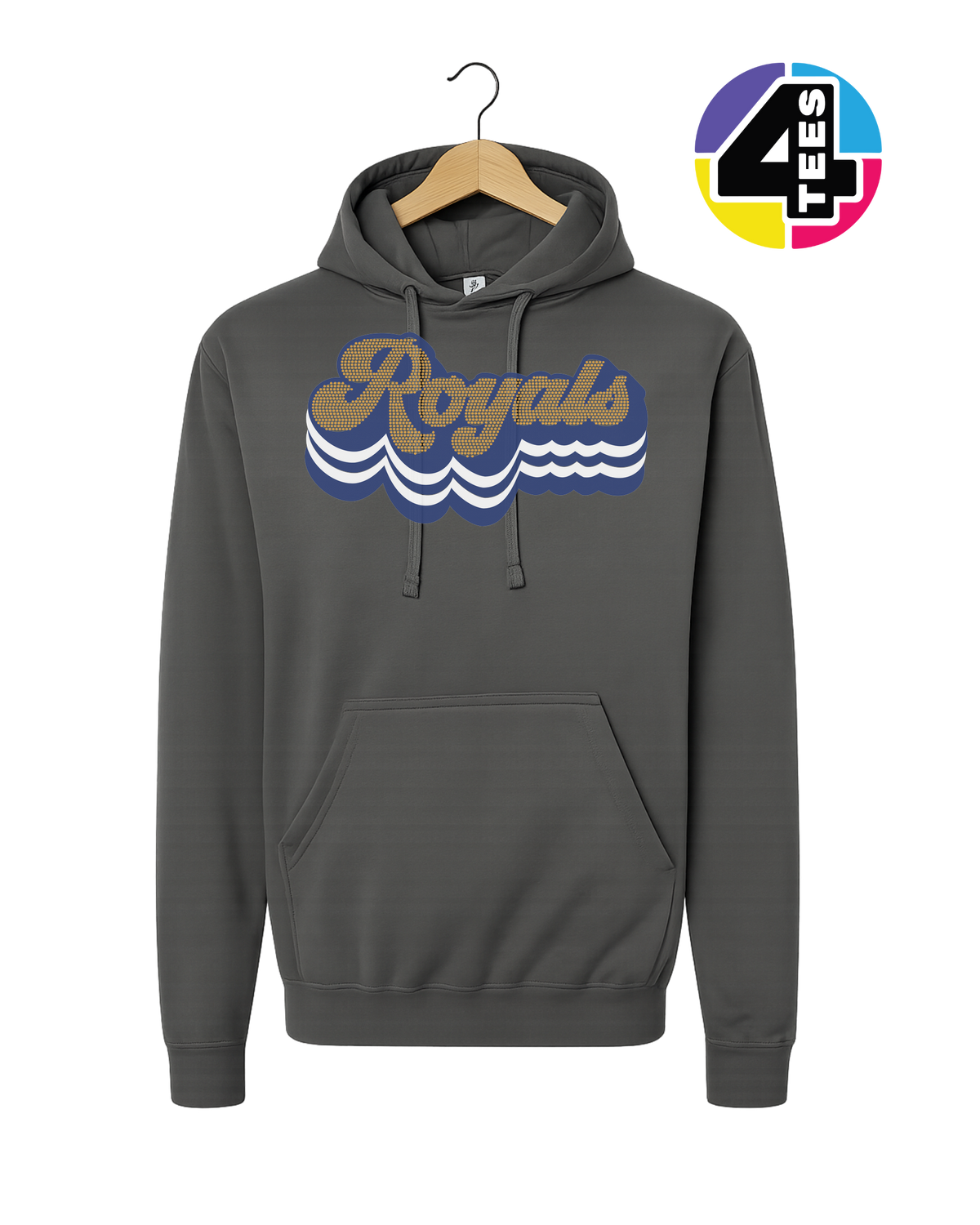 Kansas City Baseball Spangle Hoodie