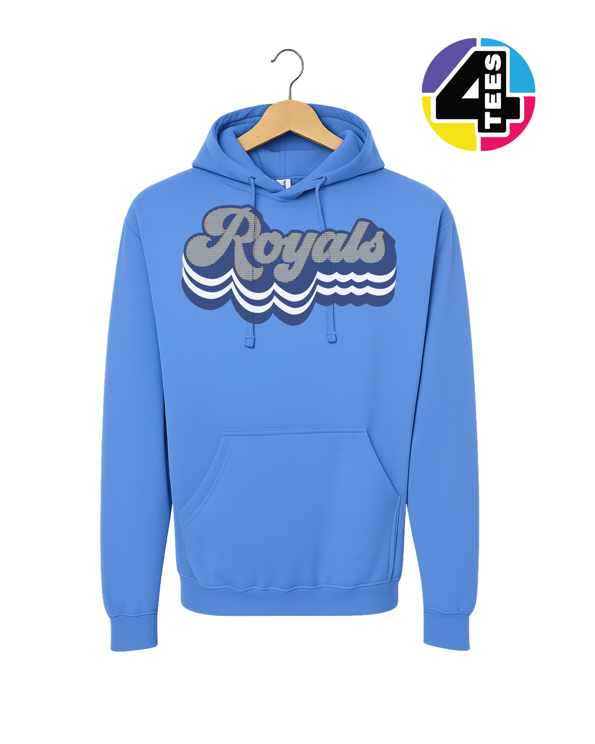 Kansas City Baseball Spangle Hoodie