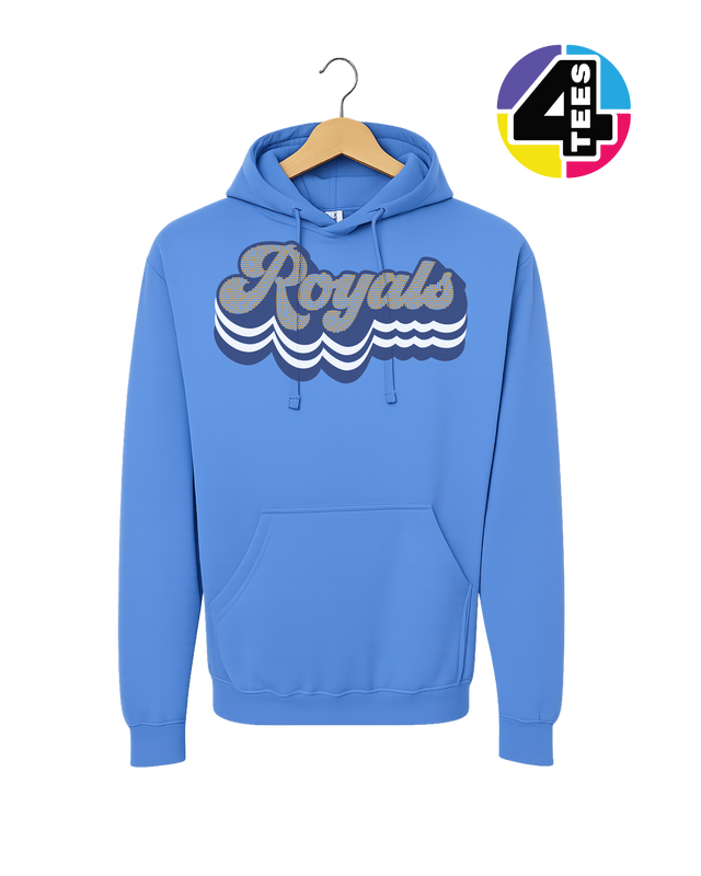 Kansas City Baseball Spangle Hoodie