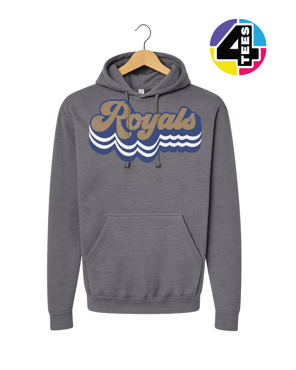 Kansas City Baseball Spangle Hoodie