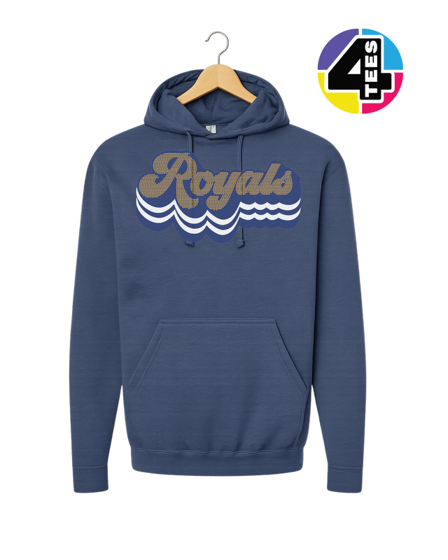 Kansas City Baseball Spangle Hoodie