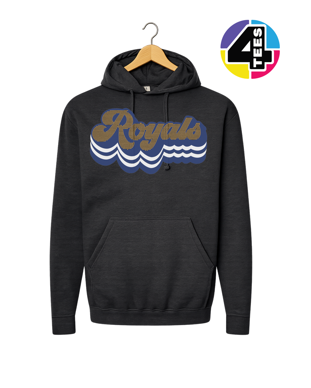 Kansas City Baseball Spangle Hoodie