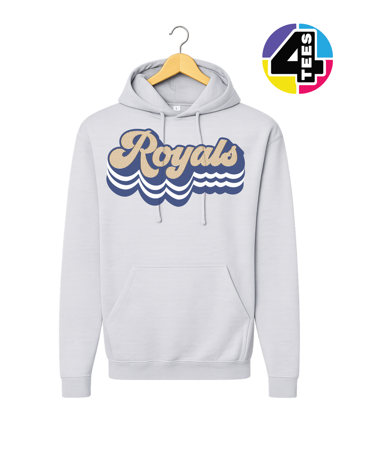 Kansas City Baseball Spangle Hoodie