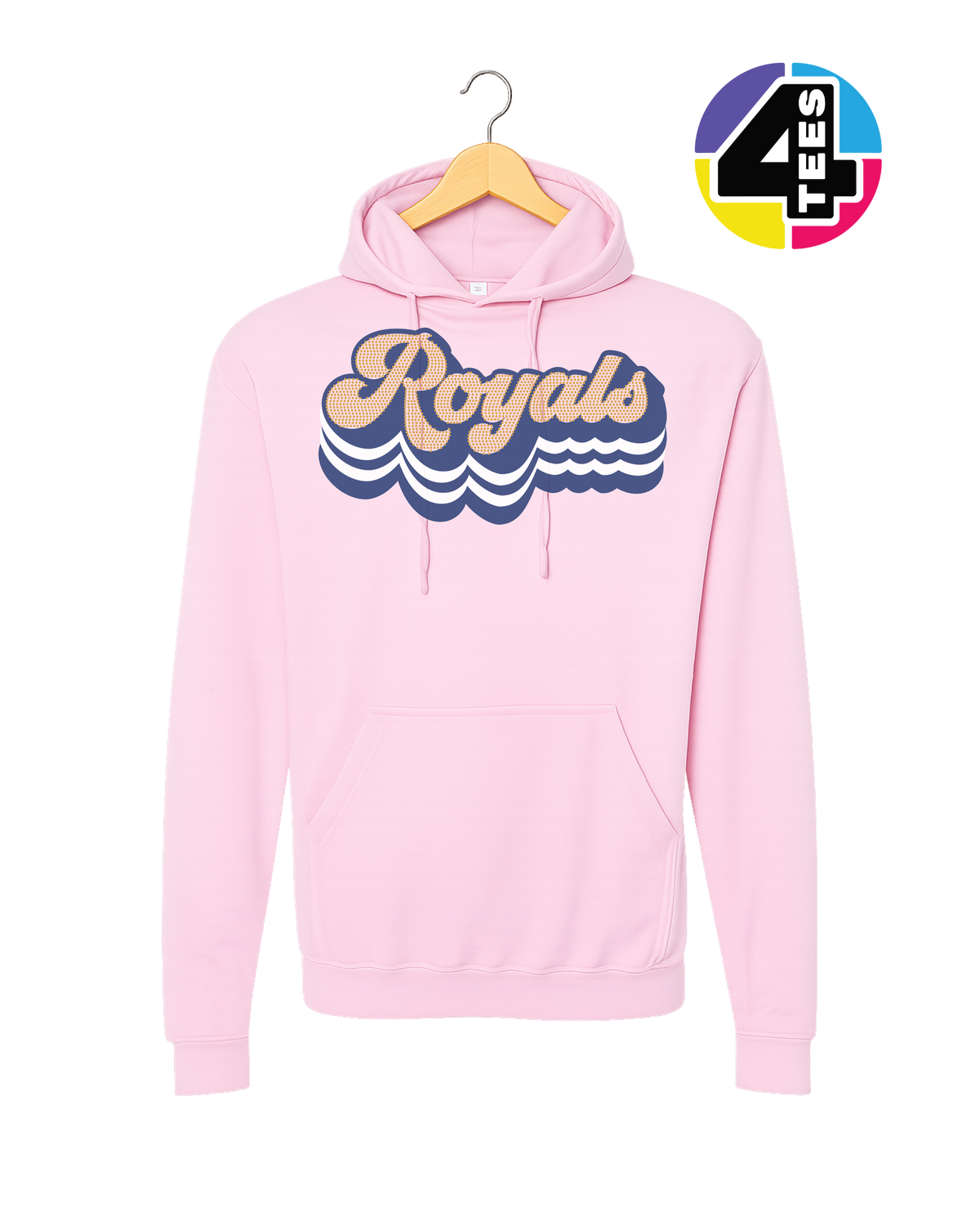 Kansas City Baseball Spangle Hoodie