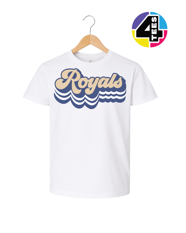 Kansas City Baseball Spangle Youth Tee