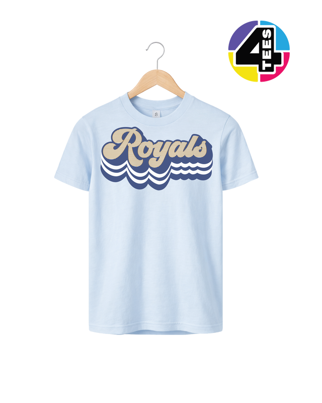 Kansas City Baseball Spangle Youth Tee
