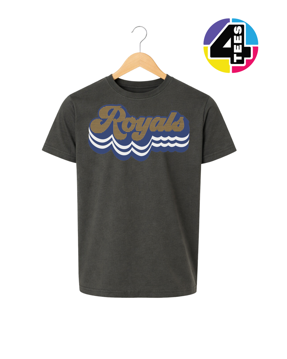 Kansas City Baseball Spangle Youth Tee
