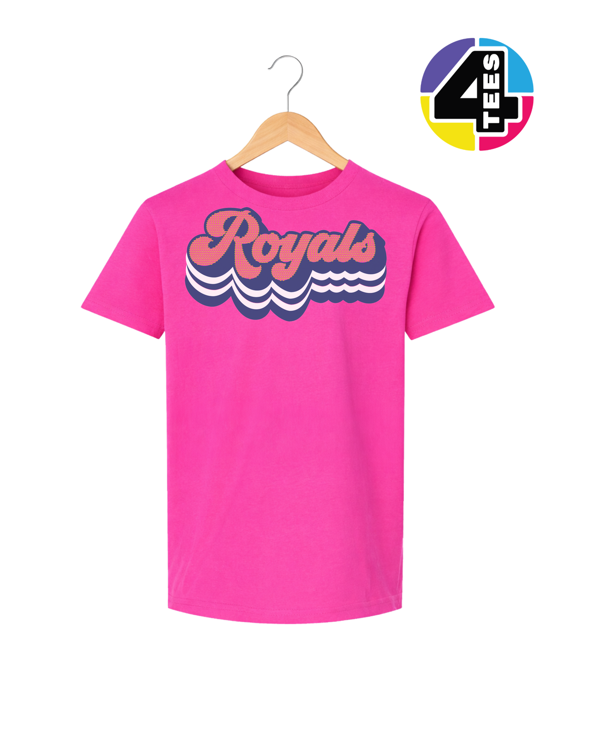 Kansas City Baseball Spangle Youth Tee
