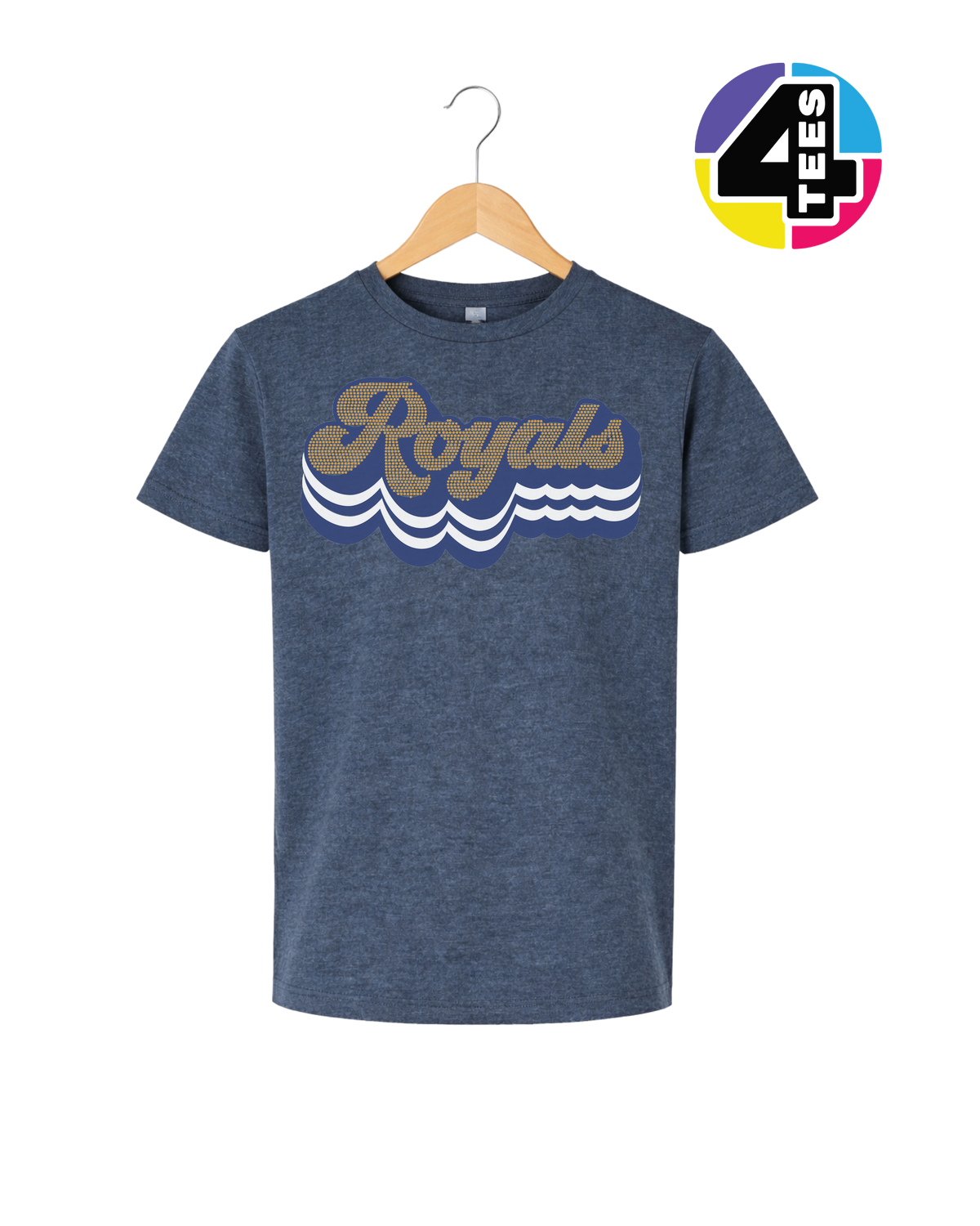 Kansas City Baseball Spangle Youth Tee