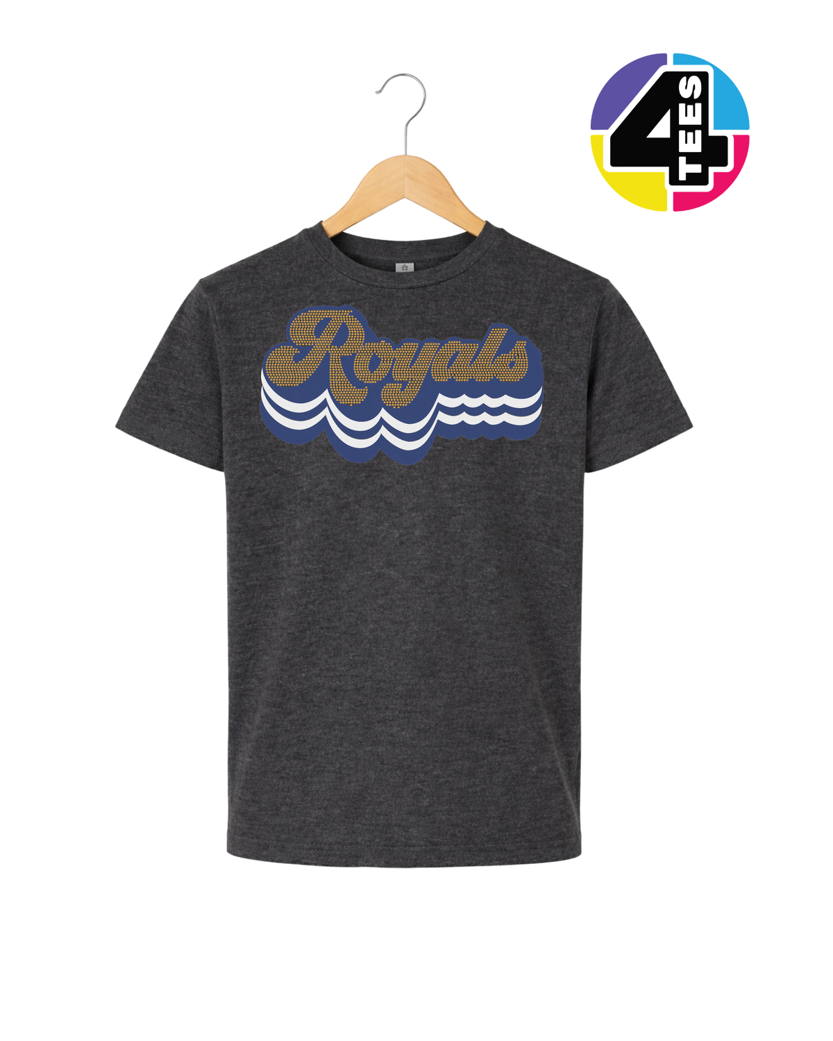Kansas City Baseball Spangle Youth Tee