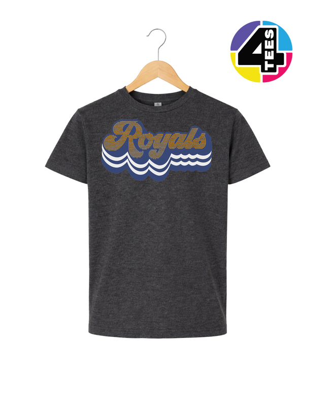 Kansas City Baseball Spangle Youth Tee