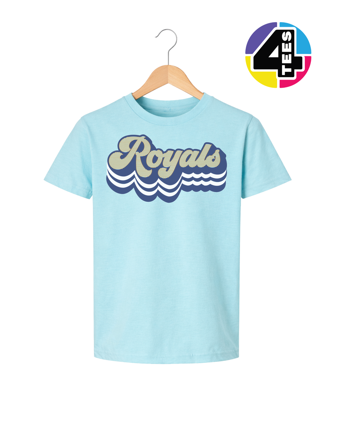 Kansas City Baseball Spangle Youth Tee