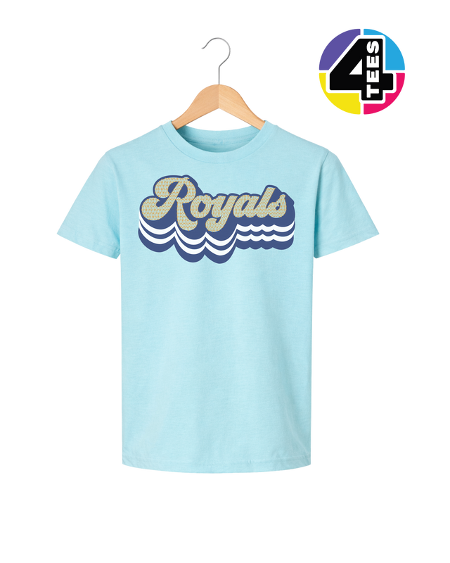 Kansas City Baseball Spangle Youth Tee