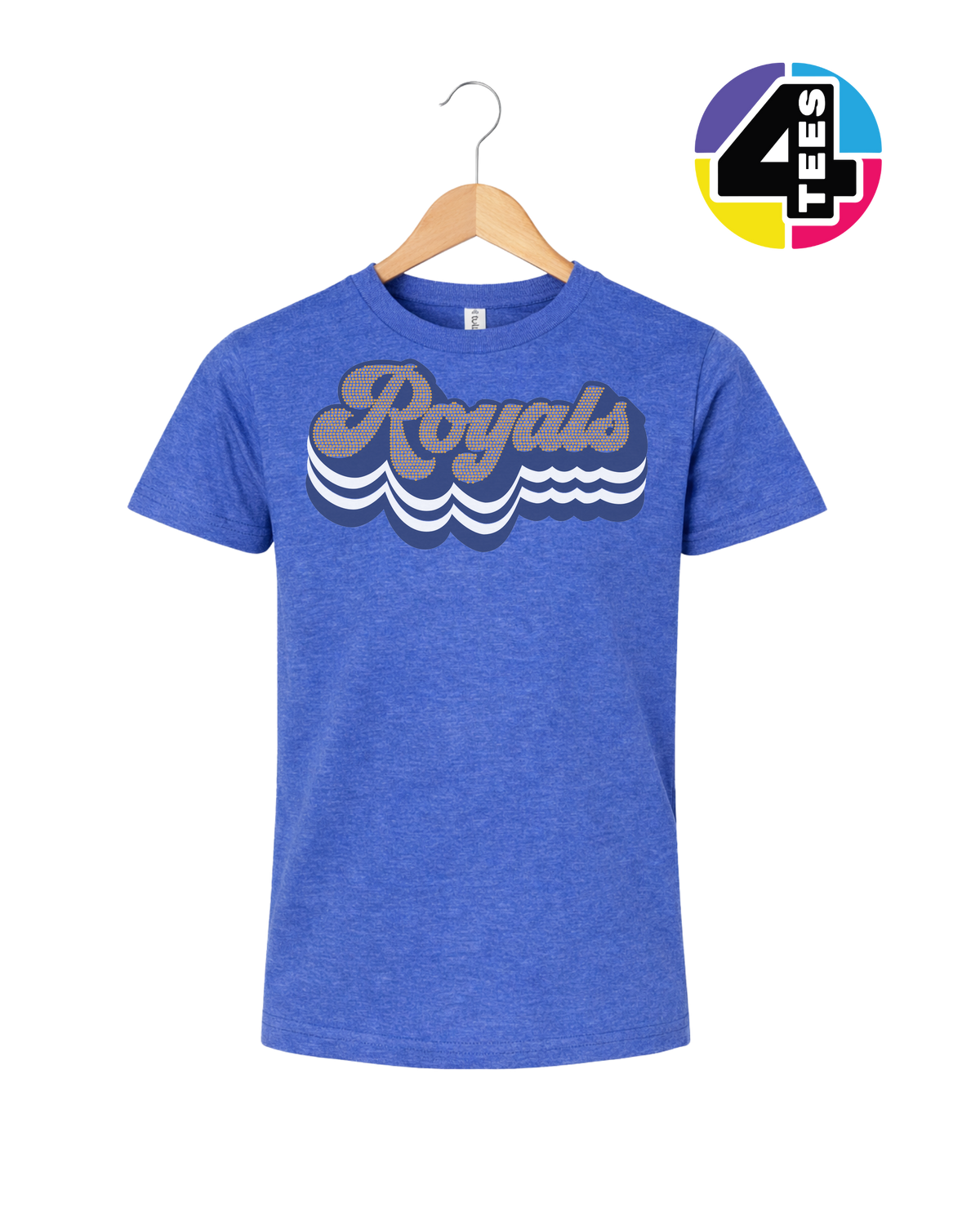 Kansas City Baseball Spangle Youth Tee