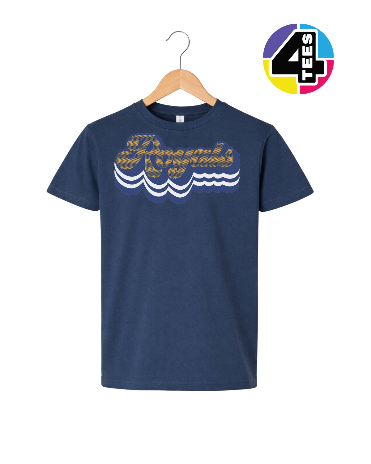 Kansas City Baseball Spangle Youth Tee