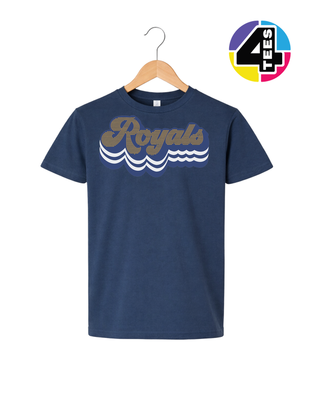 Kansas City Baseball Spangle Youth Tee