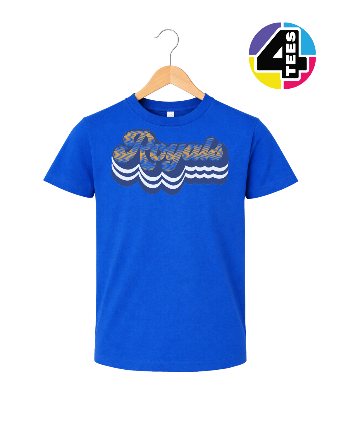Kansas City Baseball Spangle Youth Tee