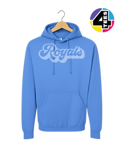 Kansas City Baseball Script Spangle Hoodie