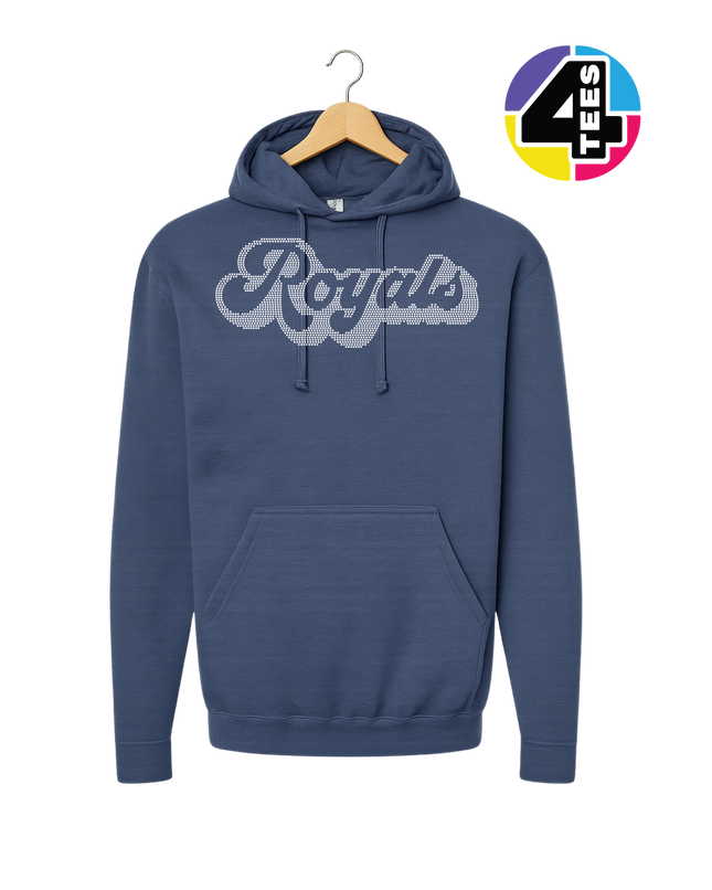 Kansas City Baseball Script Spangle Hoodie