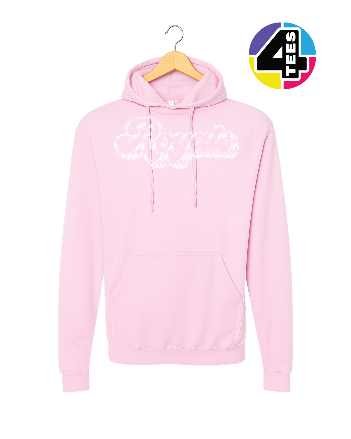 Kansas City Baseball Script Spangle Hoodie