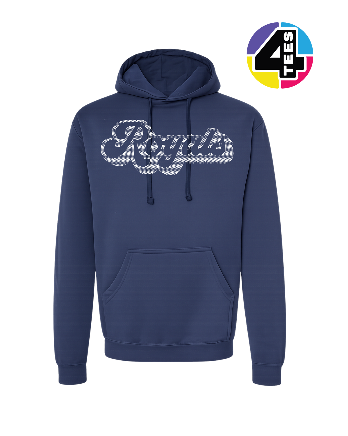 Kansas City Baseball Script Spangle Hoodie
