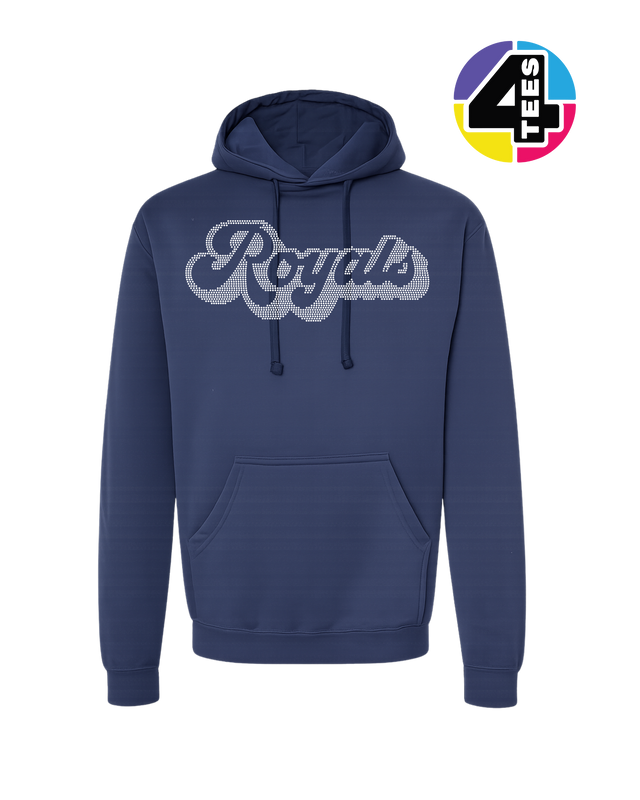 Kansas City Baseball Script Spangle Hoodie