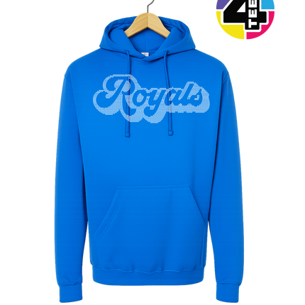 Kansas City Baseball Script Spangle Hoodie