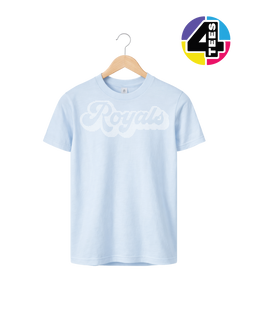 Kansas City Baseball Script Spangle Youth Tee