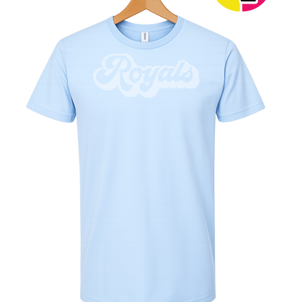 Kansas City Baseball Script Spangle Tee