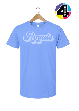 Kansas City Baseball Script Spangle Tee