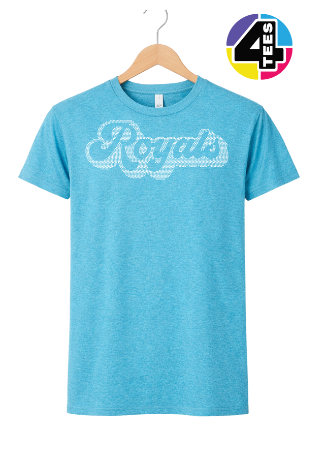 Kansas City Baseball Script Spangle Tee