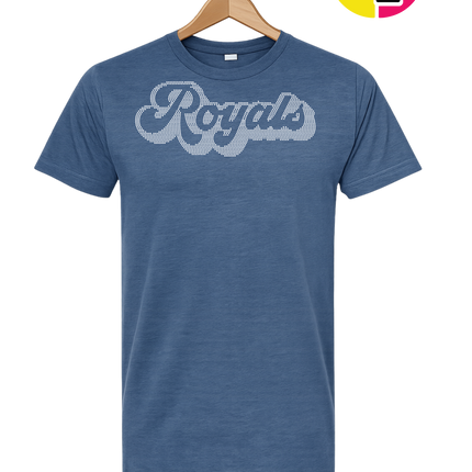 Kansas City Baseball Script Spangle Tee