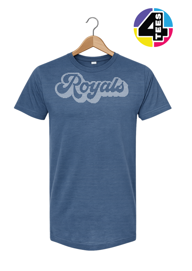 Kansas City Baseball Script Spangle Tee