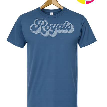 Kansas City Baseball Script Spangle Tee