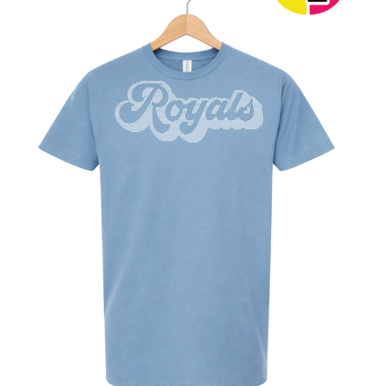 Kansas City Baseball Script Spangle Tee