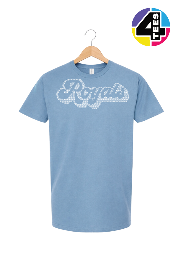 Kansas City Baseball Script Spangle Tee