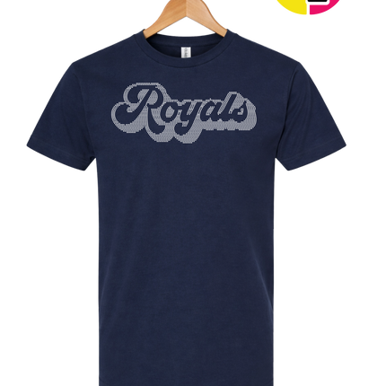 Kansas City Baseball Script Spangle Tee