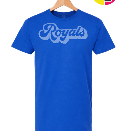 Kansas City Baseball Script Spangle Tee