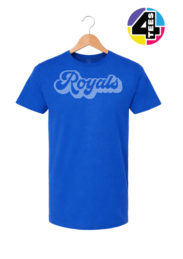 Kansas City Baseball Script Spangle Tee