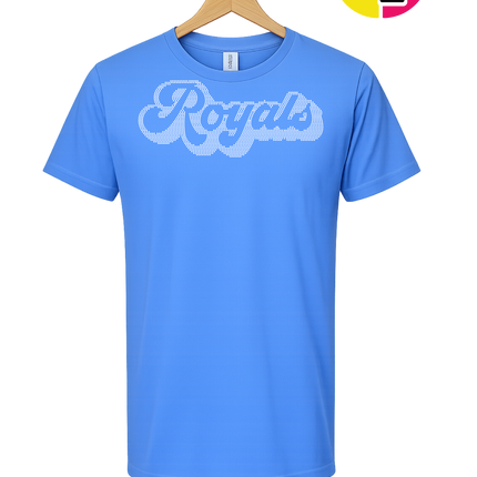 Kansas City Baseball Script Spangle Tee