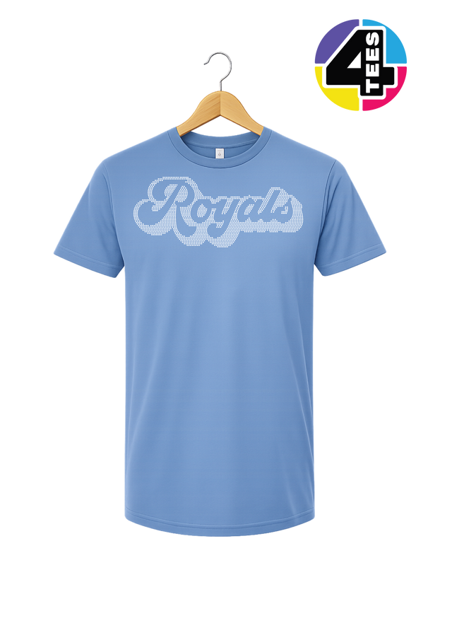Kansas City Baseball Script Spangle Tee
