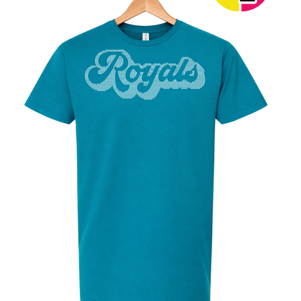 Kansas City Baseball Script Spangle Tee