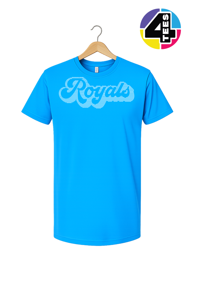 Kansas City Baseball Script Spangle Tee