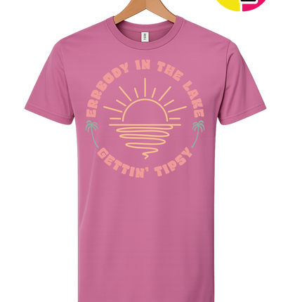 Lake Day Tipsy Vibes Tee
