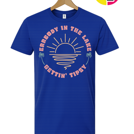 Lake Day Tipsy Vibes Tee