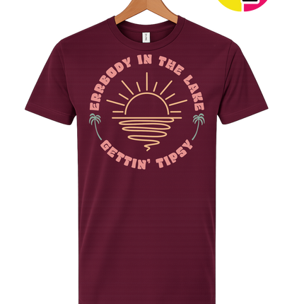 Lake Day Tipsy Vibes Tee