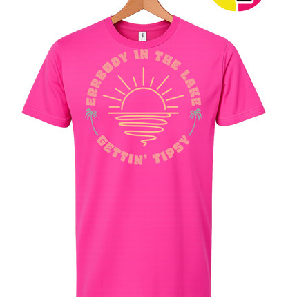 Lake Day Tipsy Vibes Tee