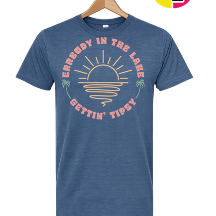 Lake Day Tipsy Vibes Tee